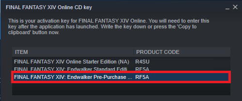 final fantasy xiv mac download activation key location