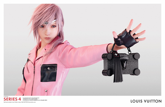 Final Fantasy XIII's Lightning Invades Fashion, Stars in Louis Vuitton's  New Campaign
