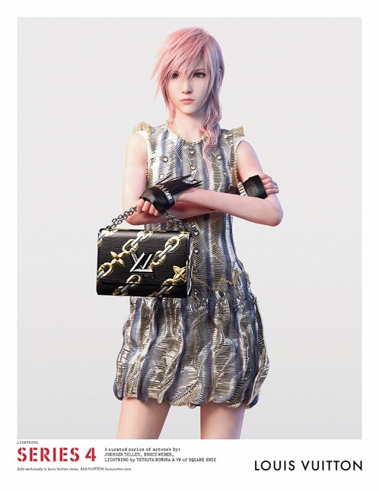 Lightning from Final Fantasy XIII for Louis Vuitton (2016) - 9GAG