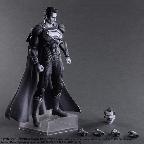 DC Comics Superman Dawn of Justice Figure VARIANT Play Arts Kai Model New in Box 